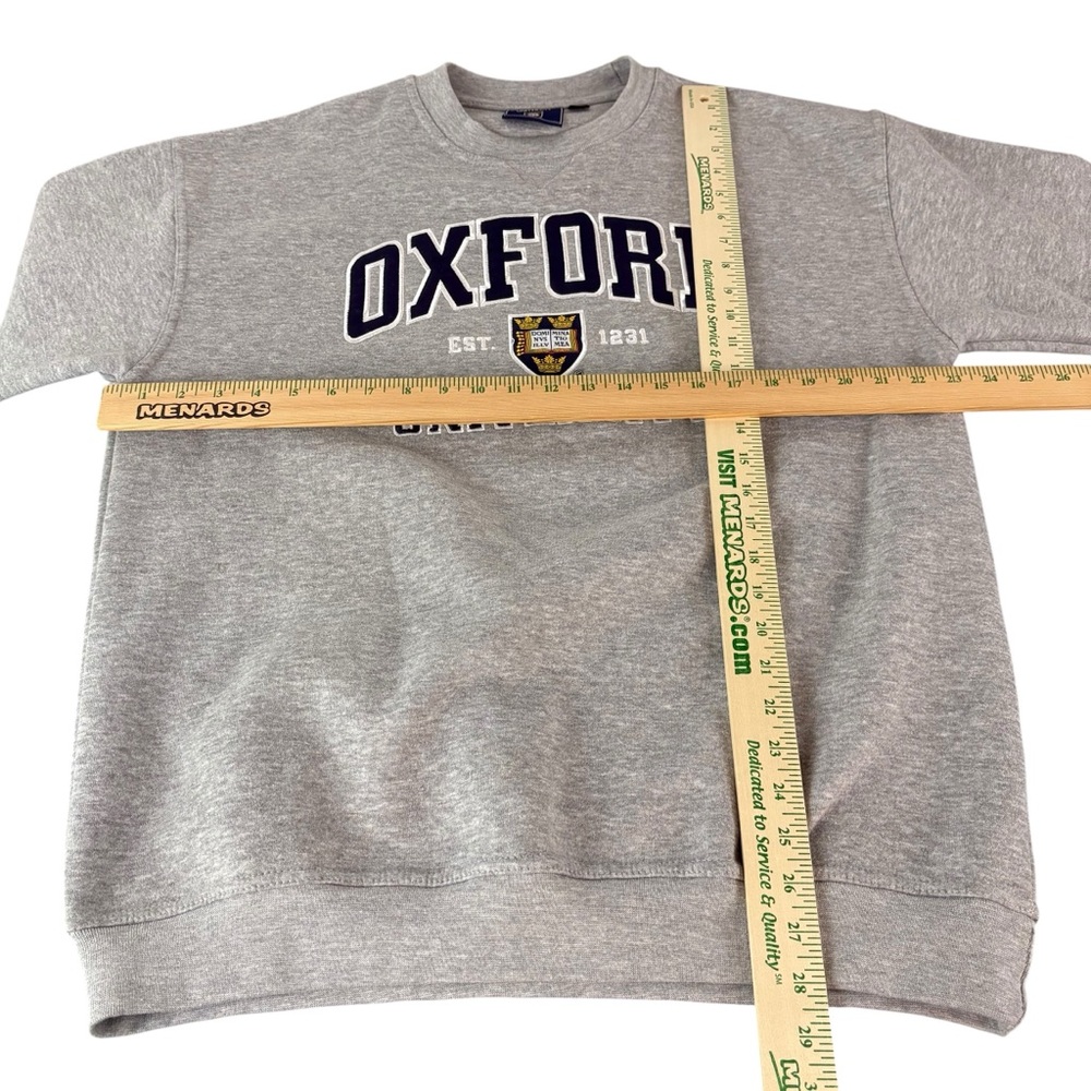 Vintage Official Oxford University Merchandise Crewneck Sweatshirt XL Preppy 308 - Picture 3 of 8